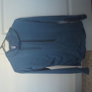 Adidas Blue Hoodie - Size Small